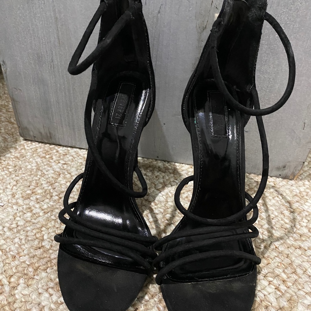 Black Strappy heels